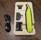 This is all that you get: The OneBlade handle, travel cover, 1 OneBlade 360 cartridge, 5 length comb, and USB A charging cable., click to load a larger version