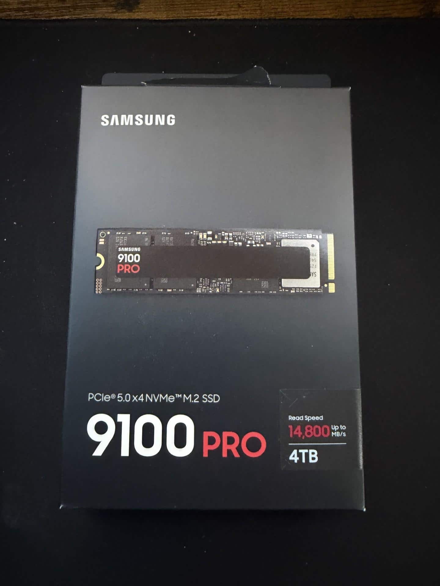 内蔵型SSD SAMSUNG 9100 PRO 4TB Samsung – 9100 PRO 4TB Internal SSD PCIe Gen 5x4 NVMe, Speeds Up