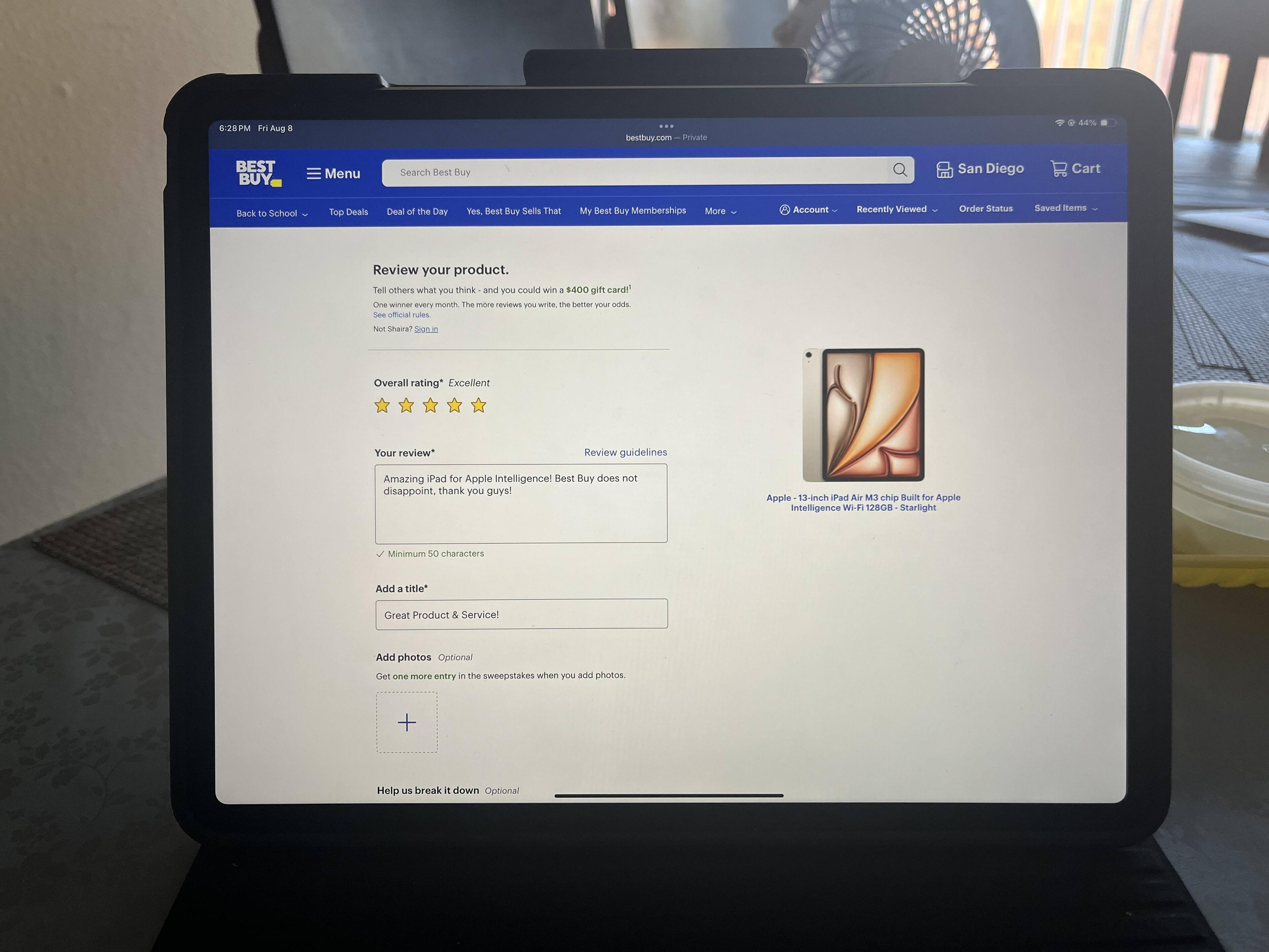 Customer provided, click to load a larger version