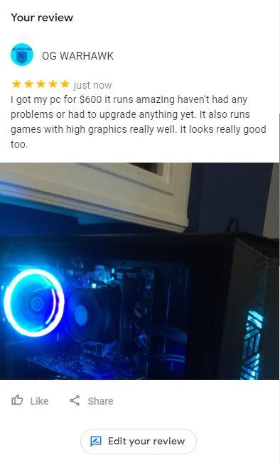 Customer provided, click to load a larger version