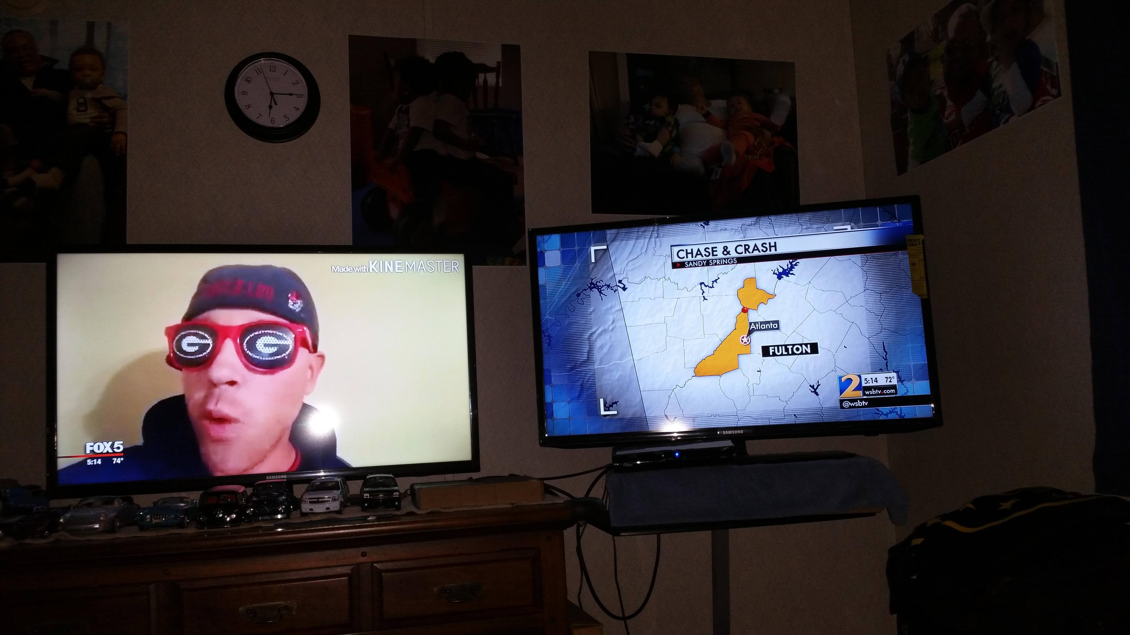 the one on b the left shows better and the new one on the right doesn't...this is a picture of them both showing different news channels, click to load a larger version