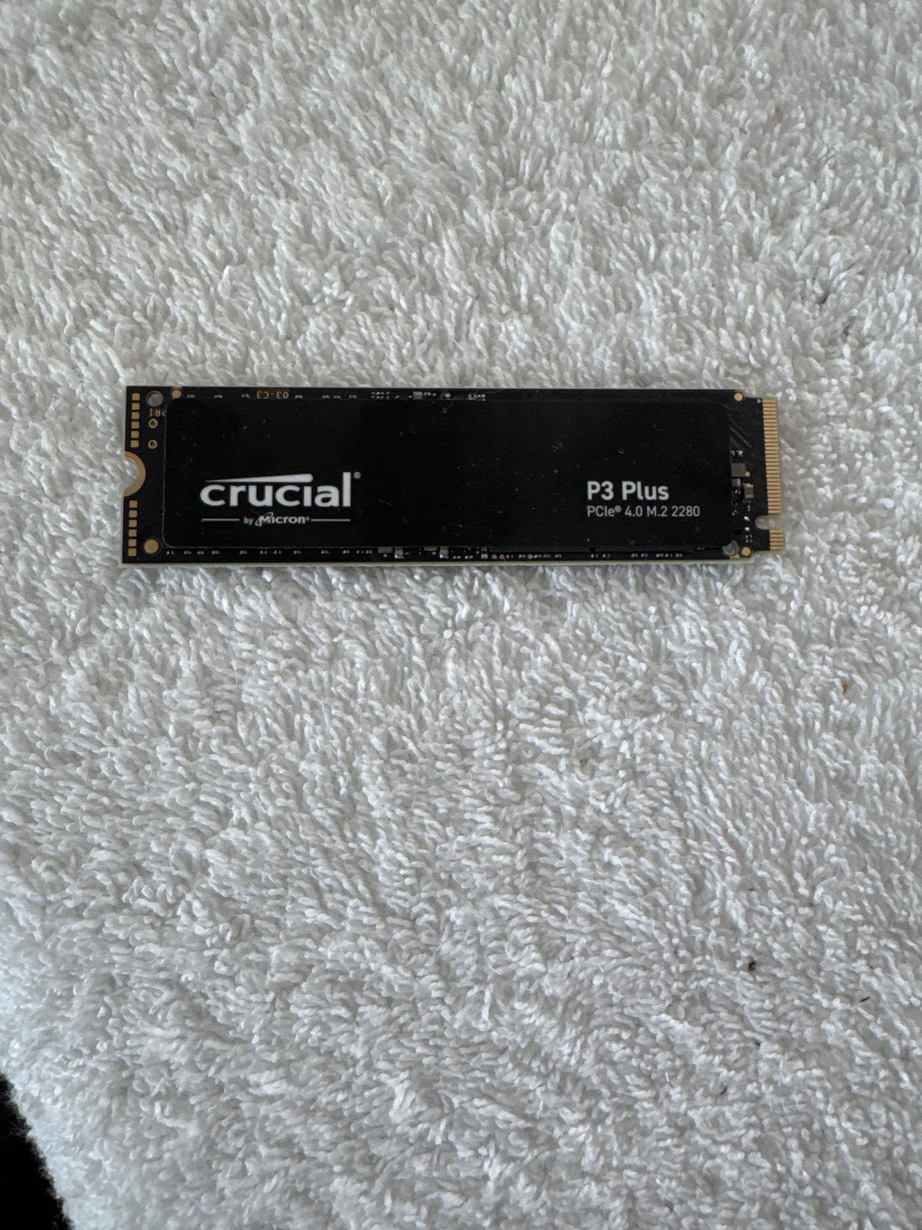 Crucial P3 Plus 1TB Internal SSD PCIe Gen 4 x4 NVMe CT1000P3PSSD8