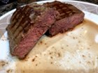 Nice sear with crust and the inside isn't overcooked, in high winds1, click to load a larger version