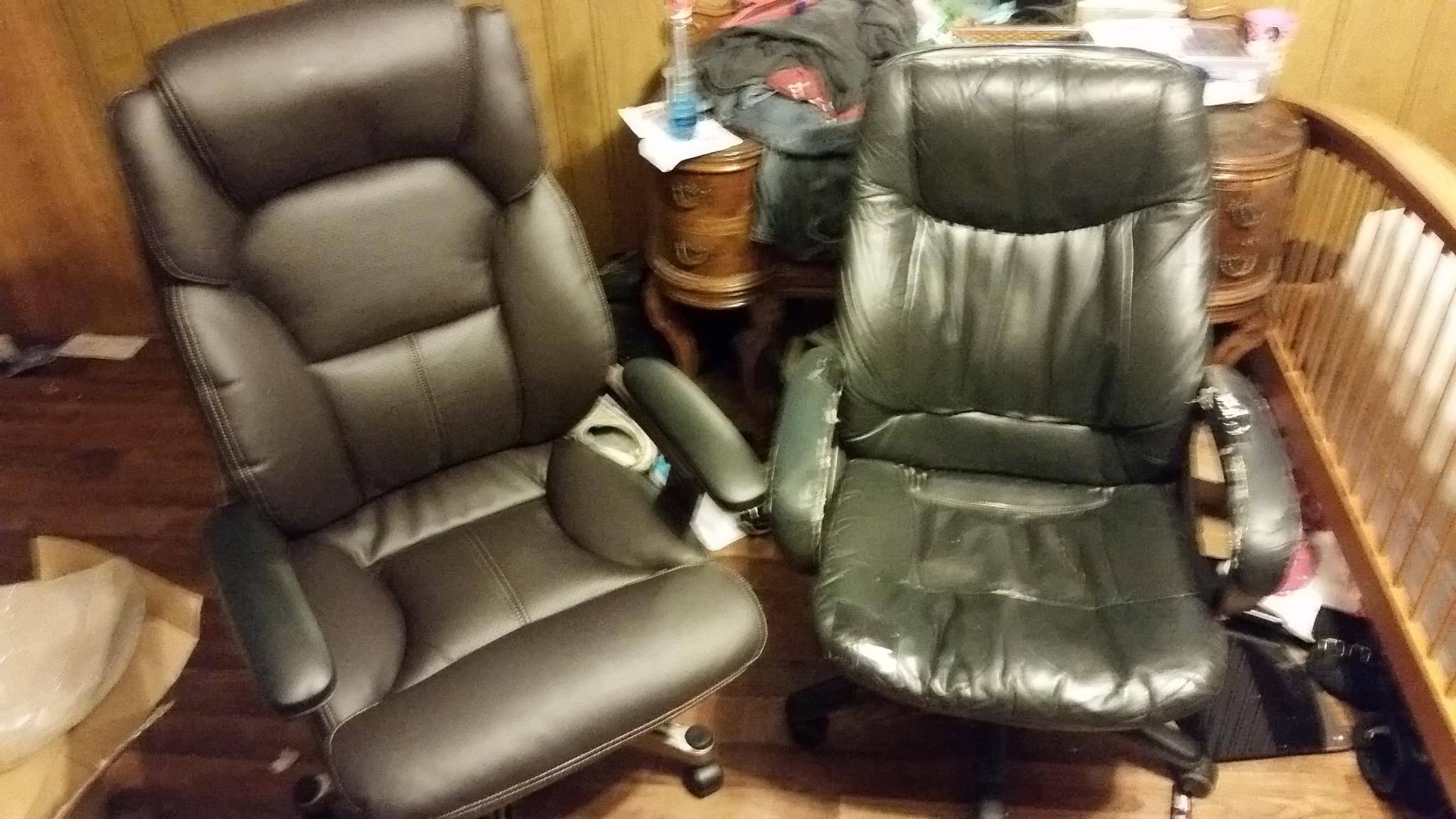 WORN Broyhill on the right, click to load a larger version