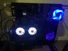 LED lights fan at idle, click to load a larger version