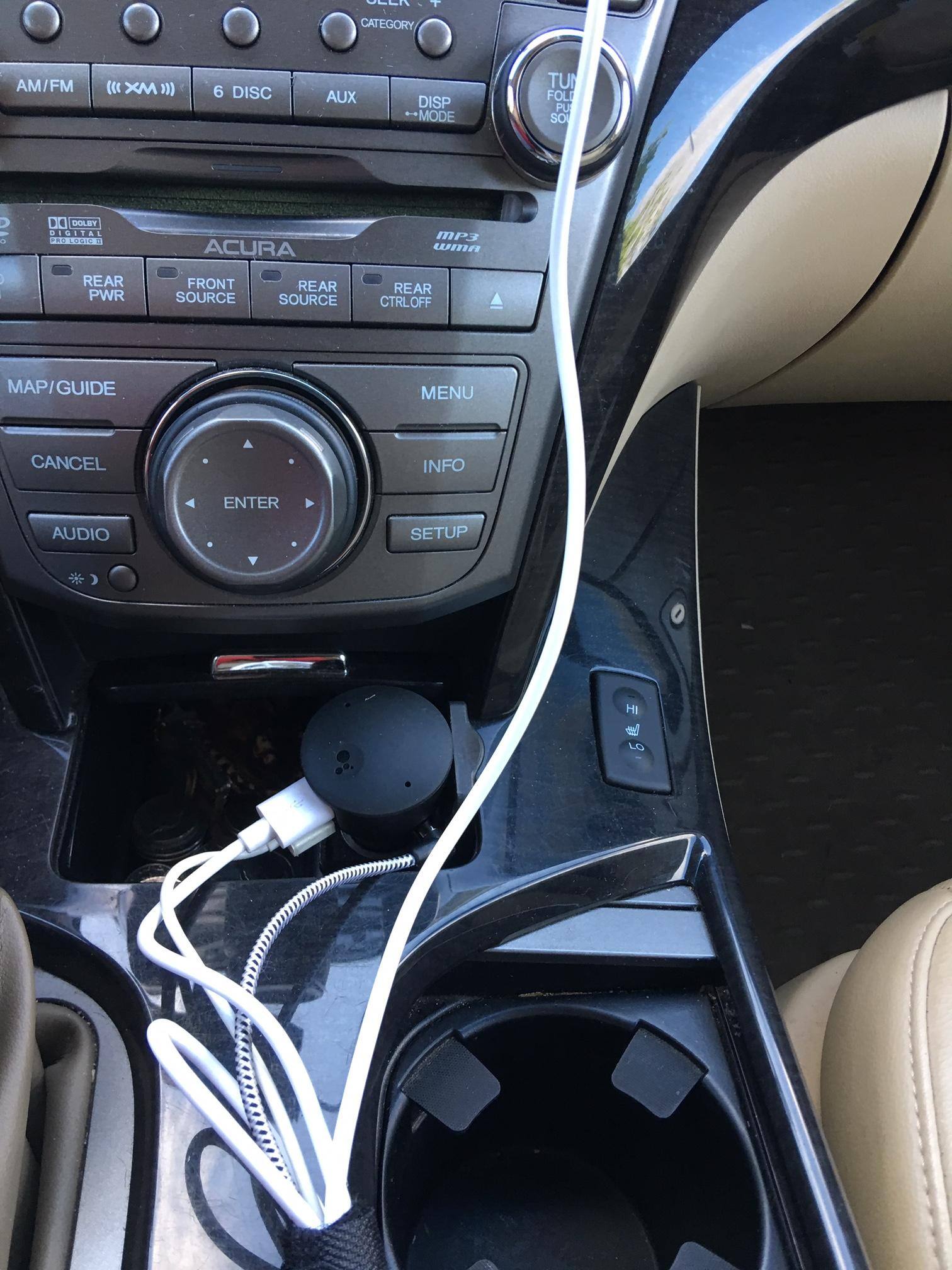 its a tight fit near the 12V port, click to load a larger version