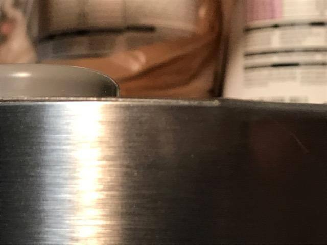 Top of freezer door, click to load a larger version