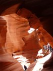 Lower Antelope Canyon, click to load a larger version