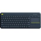 Logitech K400 Plus TKL Wireless Membrane Keyboard for PC/TV/Laptop/Tablet  with Built-in Touchpad Black 920-007119 - Best Buy