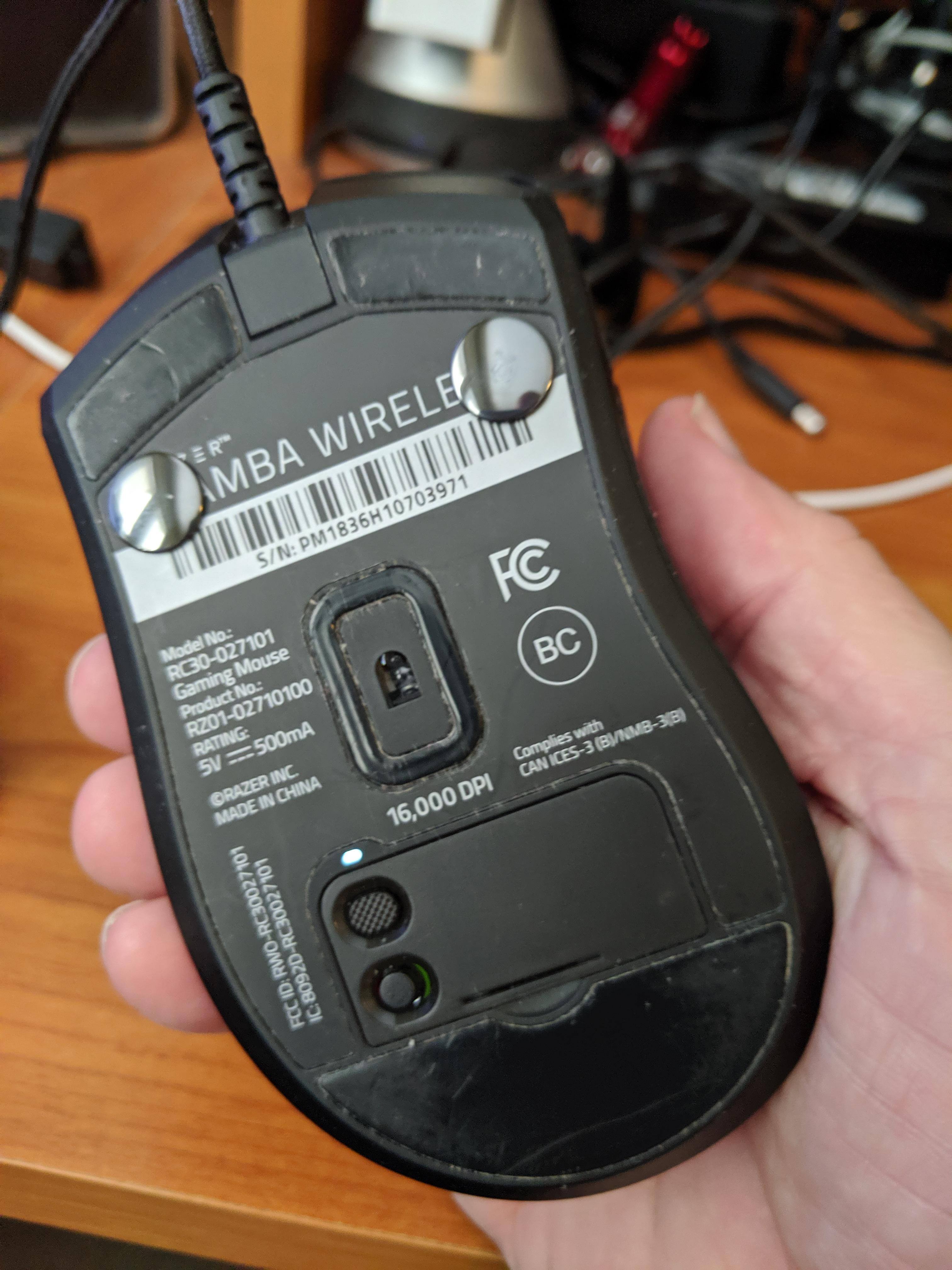 Two dots worked for me, click to load a larger version