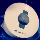 Best Buy: Motorola Moto 360 Smart Watch for Android Devices 4.3 or Higher  Gray Leather 00419NARTL