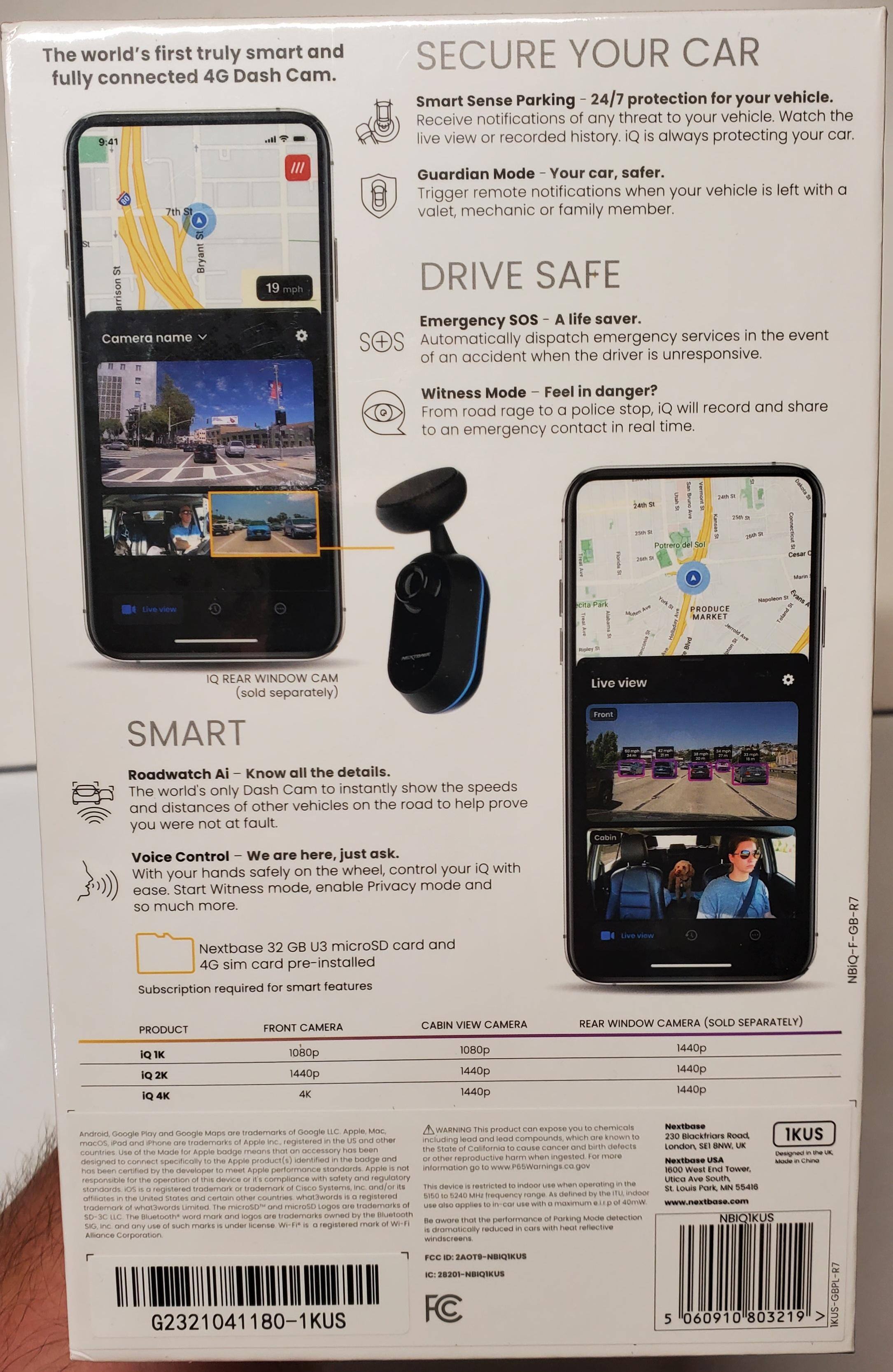 ALL advertised features cannot be used without a (pricey) subscription. Some features advertised on the box are NOT AVAILABLE features to use in the app yet due to being "in development." Both of these statements make me upset. Not a recommended product!, click to load a larger version