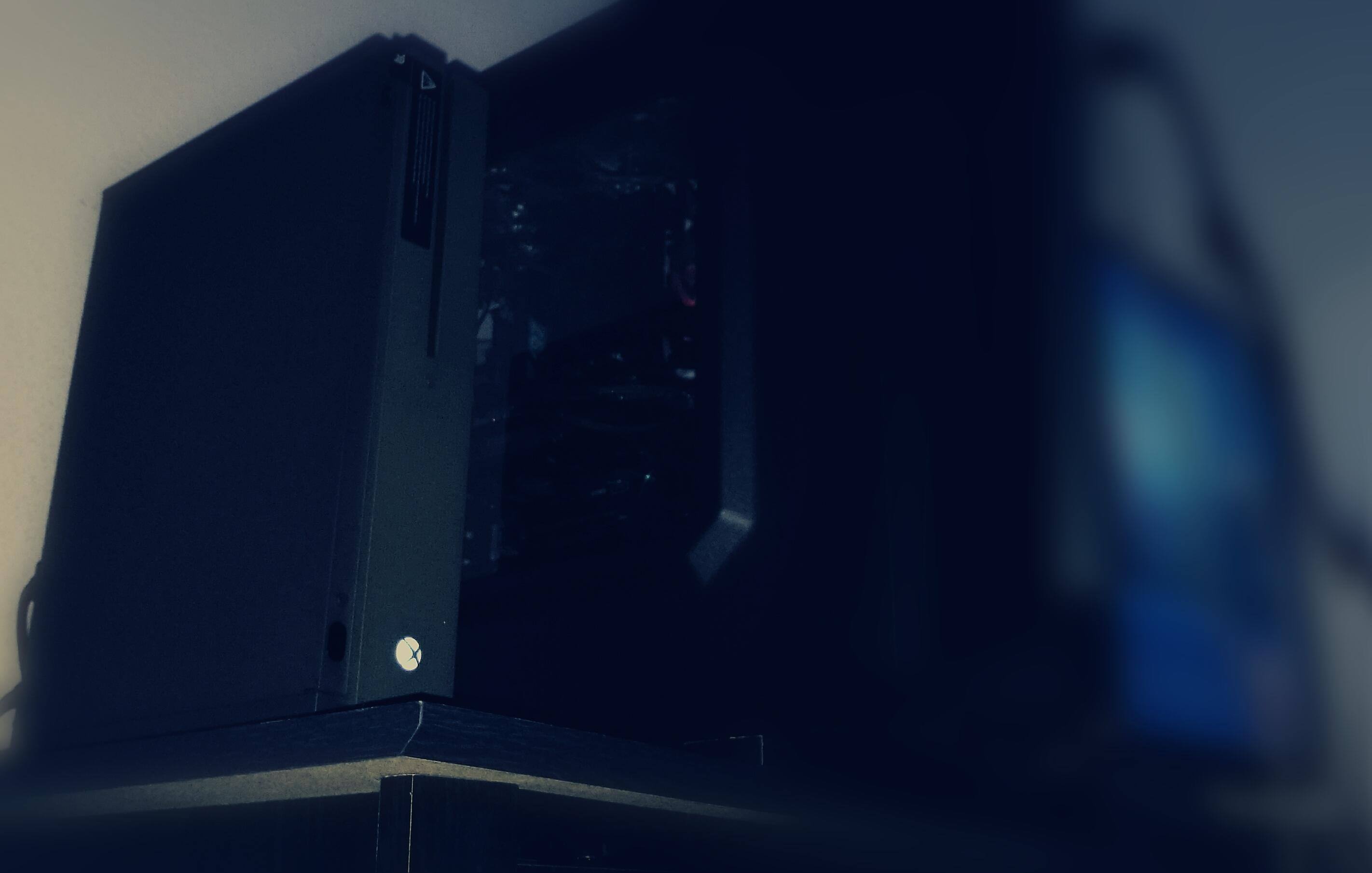 Console next to my behemoth., click to load a larger version