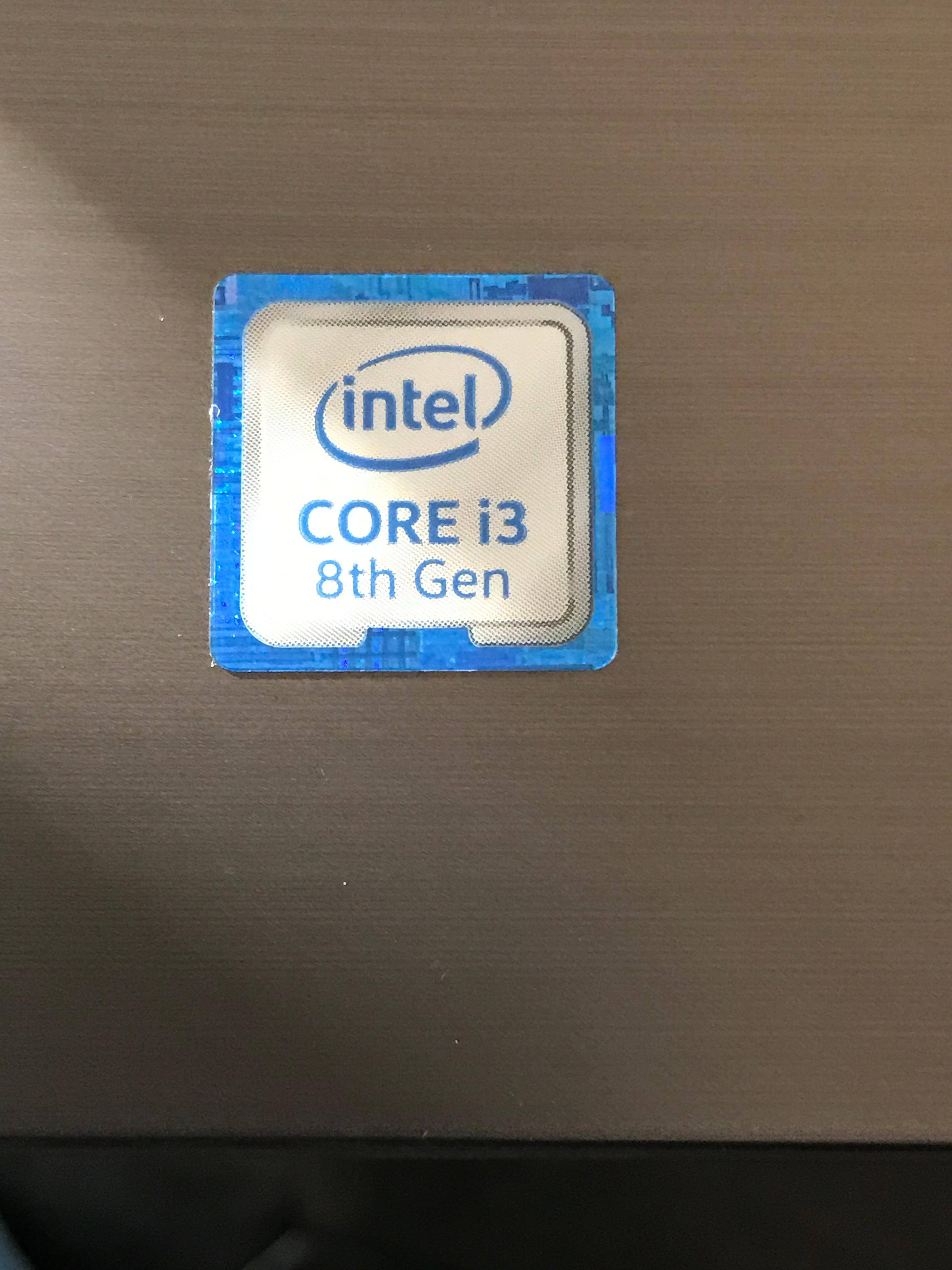 Intel Core i3 8th Gen, click to load a larger version