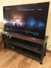 Sony Bravia 65-inch A9F, HTST5000, UBPX800 home theater with legacy VCR player and HD programming box, click to load a larger version