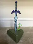 The statue of the Master Sword of Resurrection. Pictures don't do it justice!, click to load a larger version