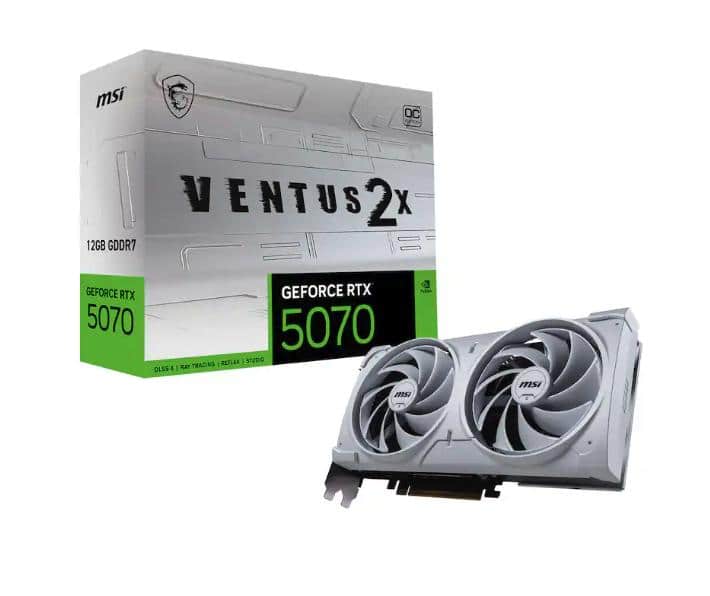 【新品　未使用】MSI VENTUS 2X GeForce RTX 5070 8630dab945347b465624daee122348