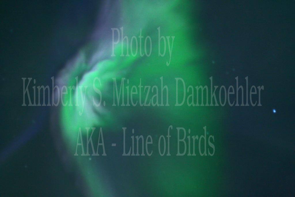 Stunning aurora corona - but out of focus because the lens drifts..., click to load a larger version