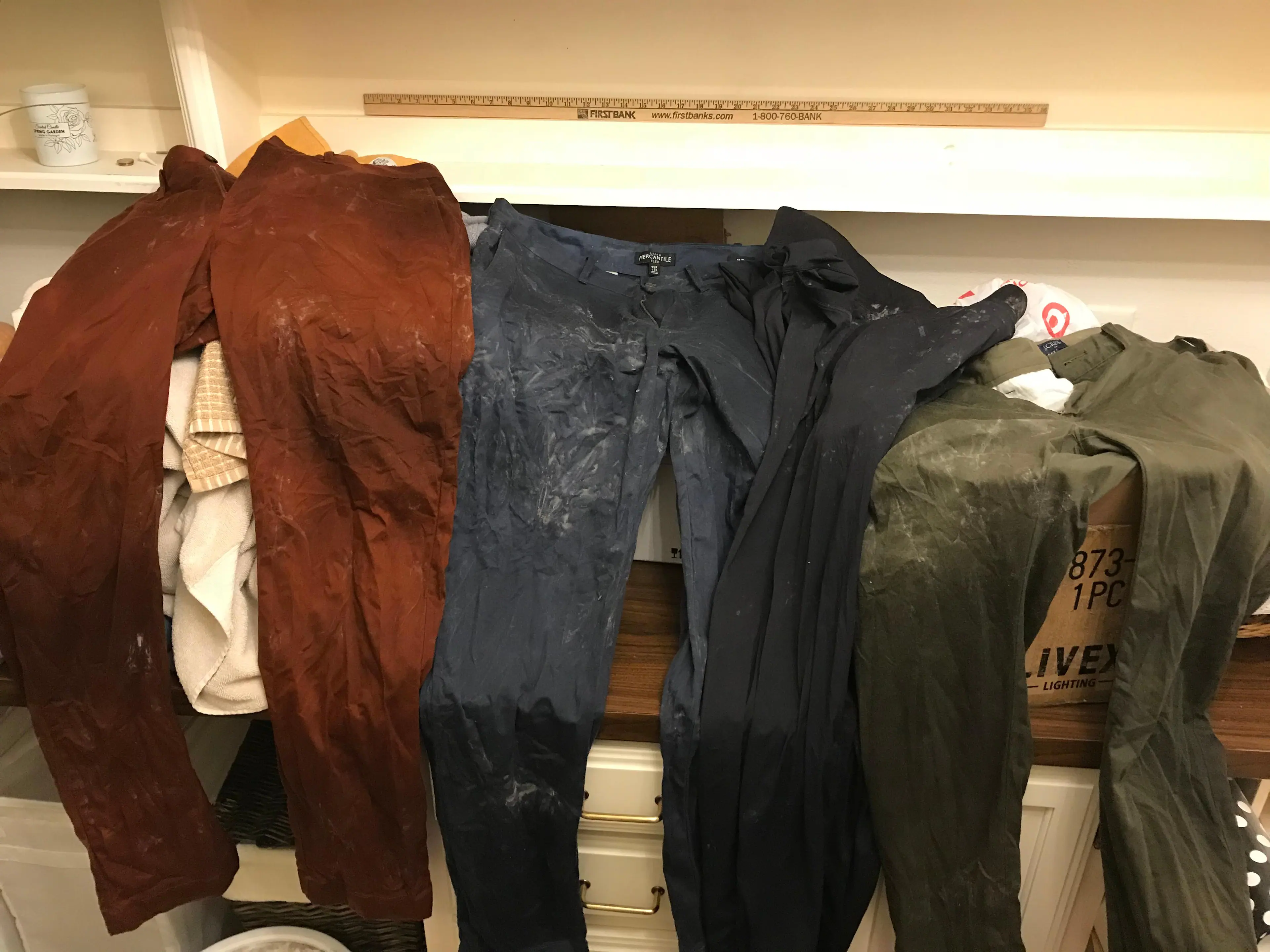 They went in almost spotless., click to load a larger version