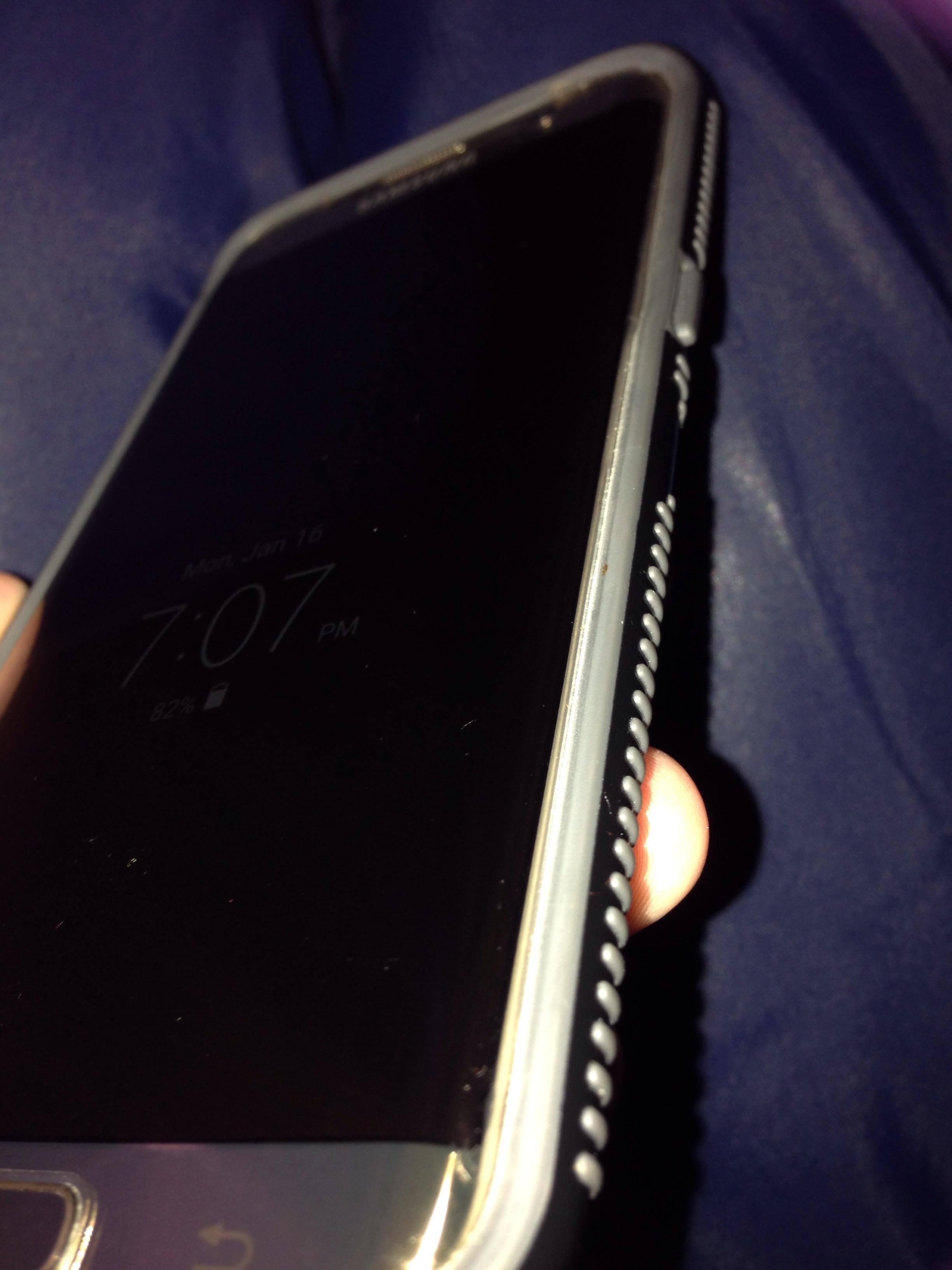 Peeling along curved edge, click to load a larger version