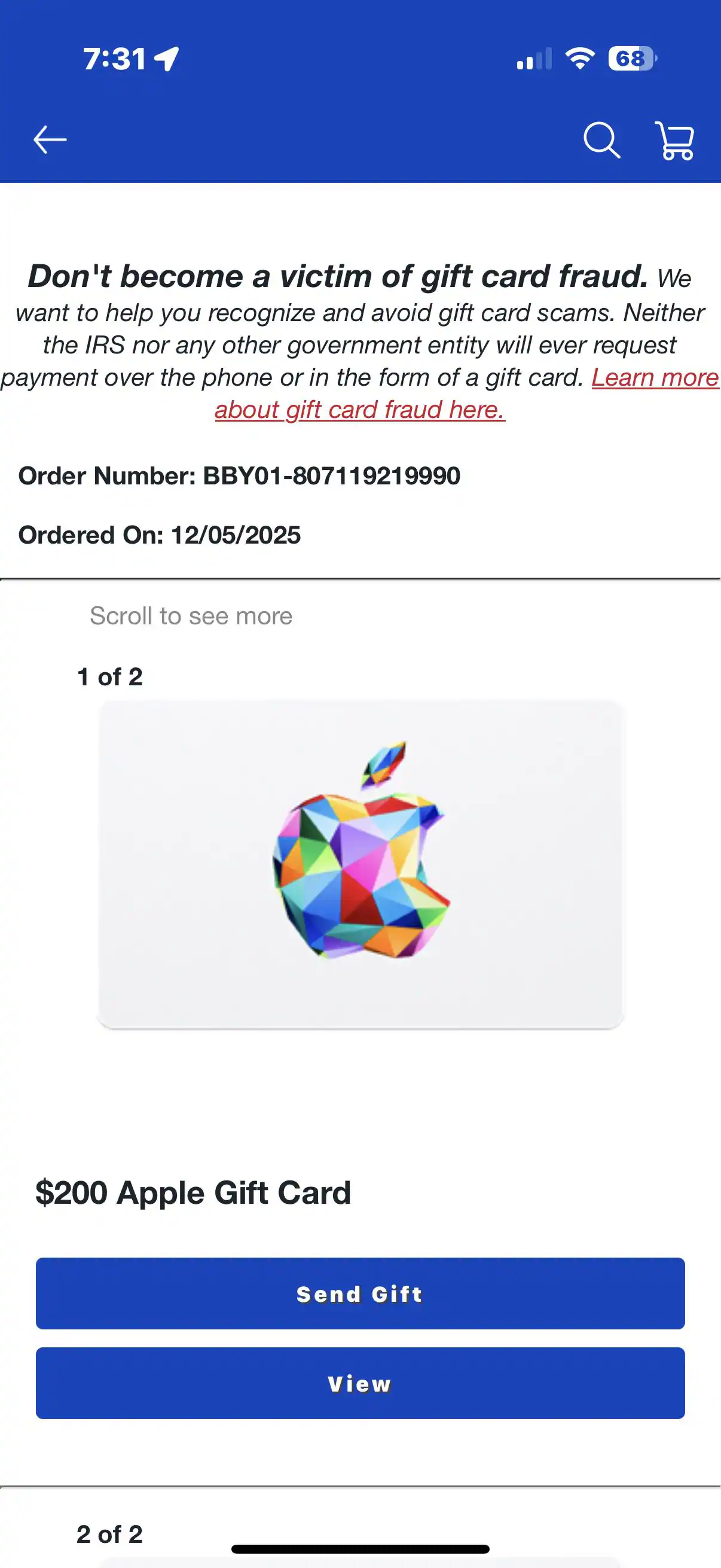 Customer provided, click to load a larger version