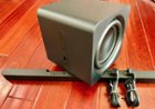 Sub, soundbar and power cables, click to load a larger version