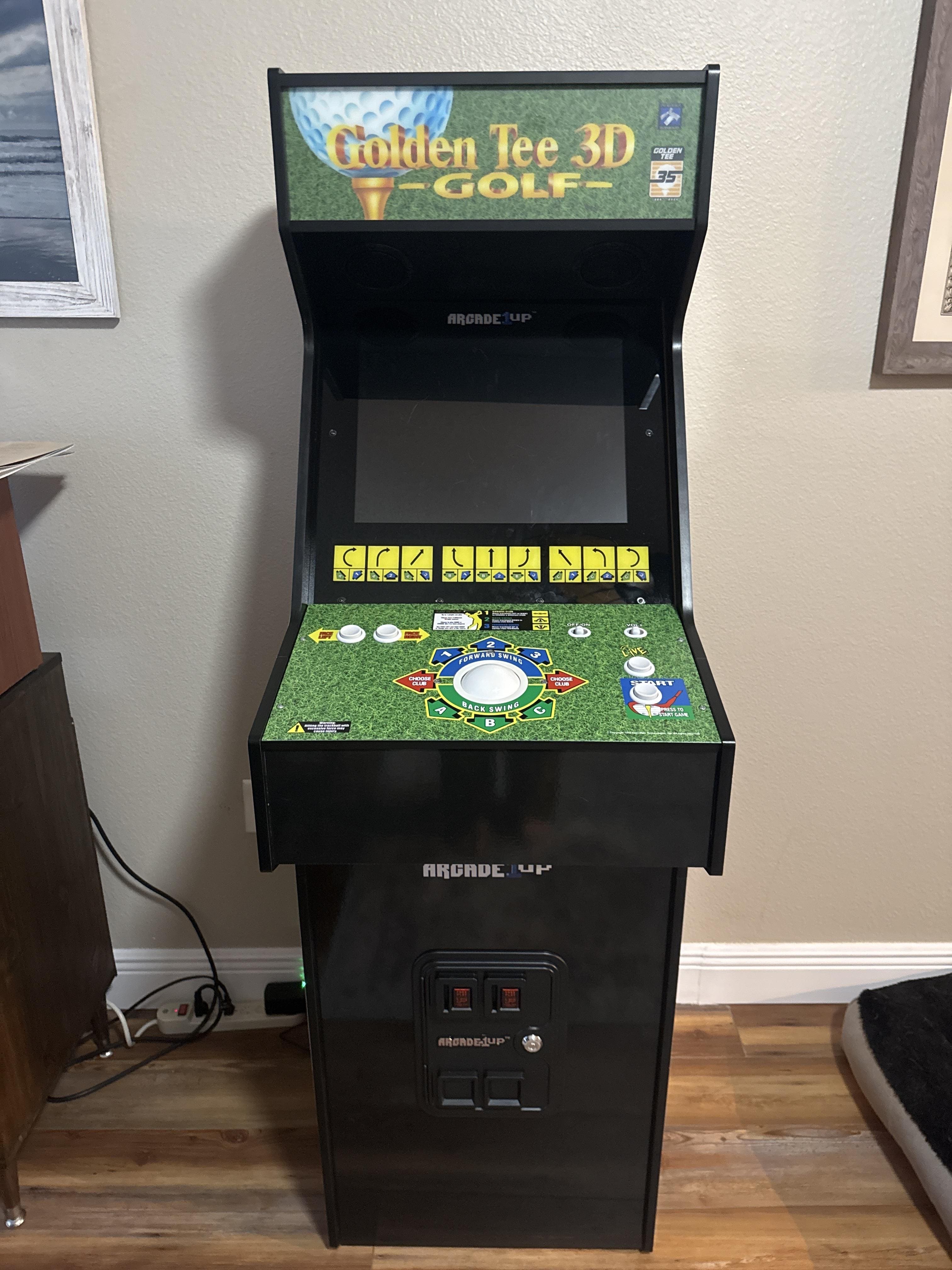 Golden Tee 3D 35th Anniversary Deluxe Arcade Machine GLD-A-400311