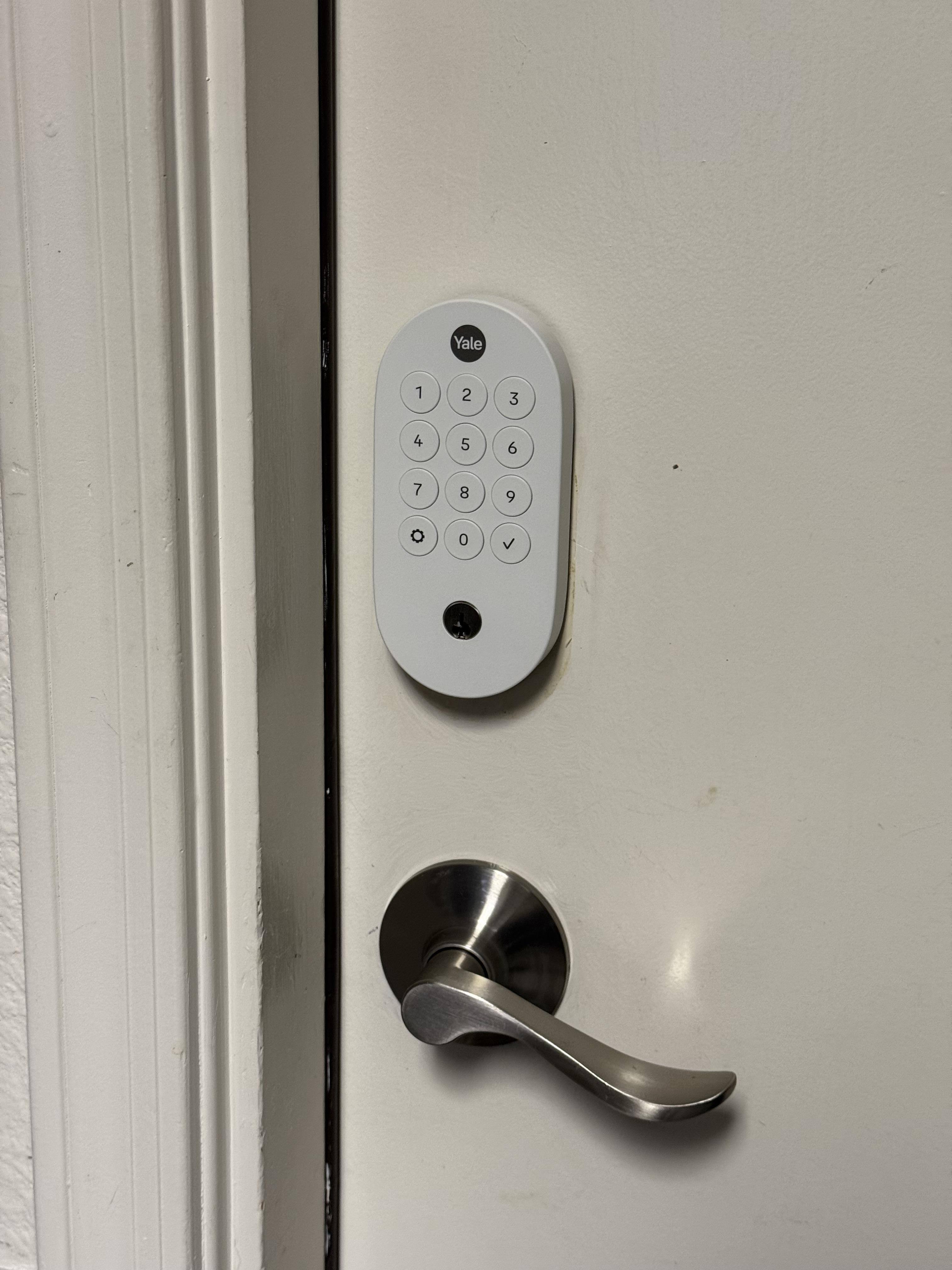 Lock keypad, click to load a larger version