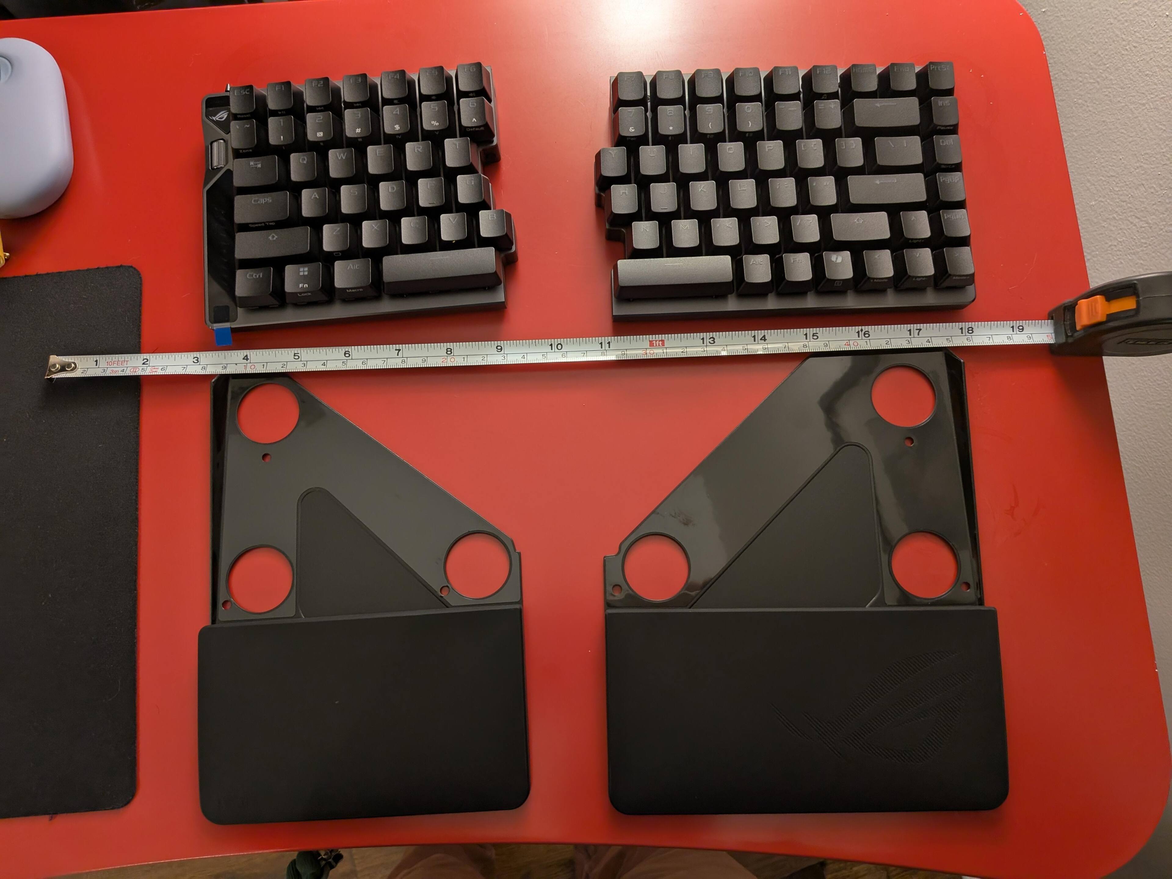 a 70% keyboard, somewhat magnetic, click to load a larger version