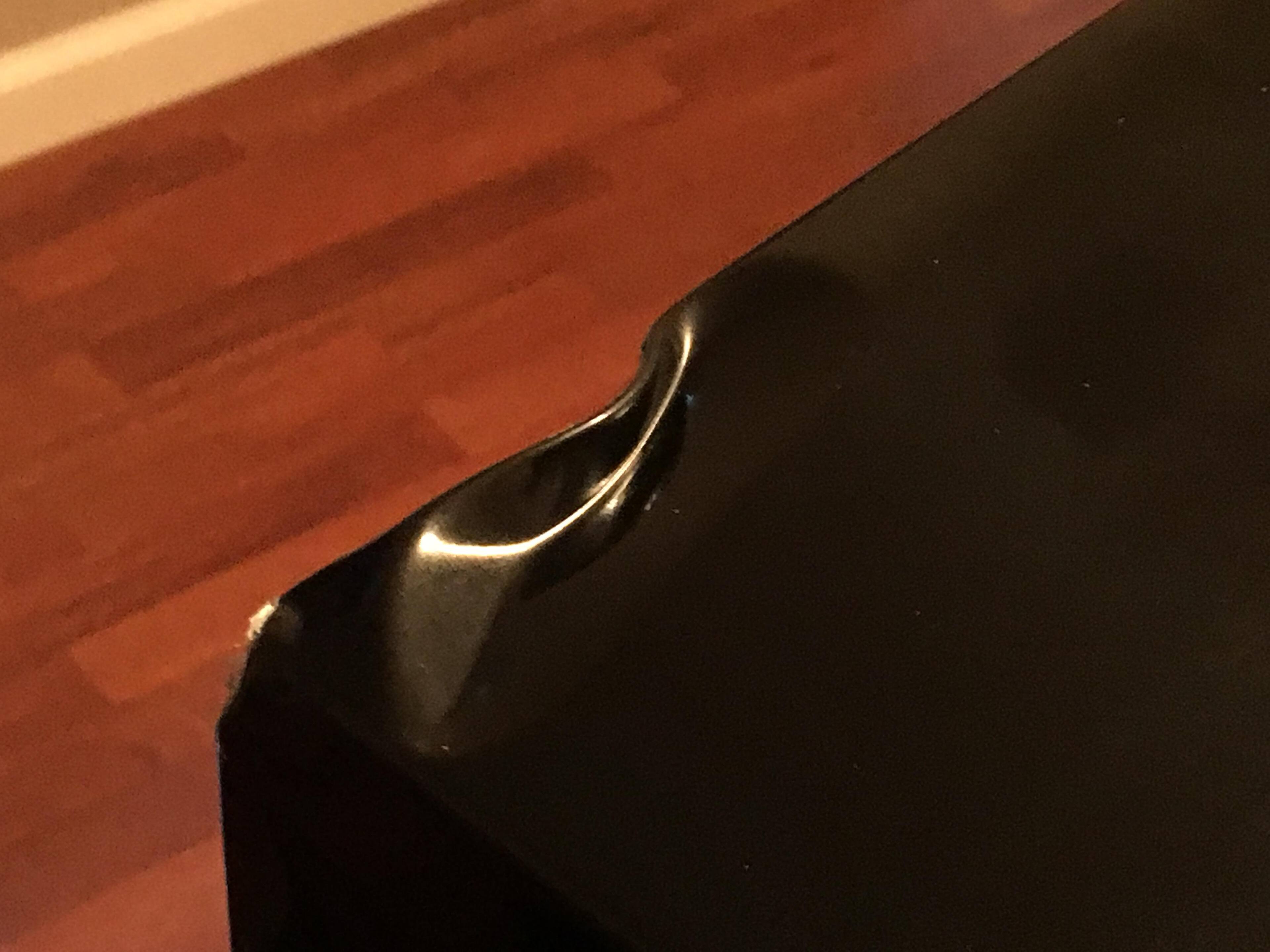 Top left of refrigerator, click to load a larger version