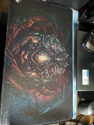 MTG ultra pro モックス・ジャスパー Holofoilプレイマット FYI for anyone interested in the ultraPRO Mox Jasper