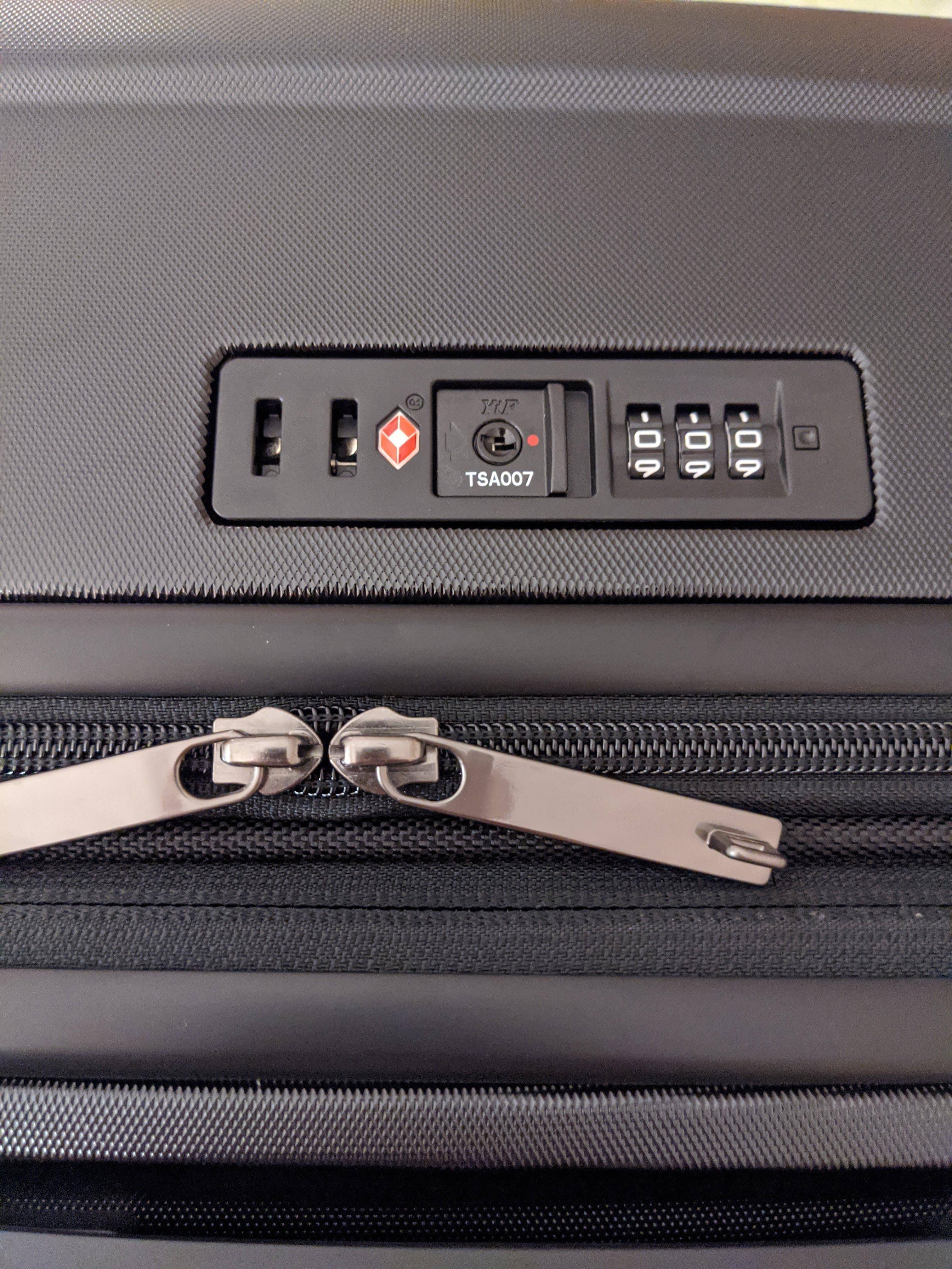 Locking mechanism with TSA access, click to load a larger version