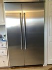 KBSN602ESS by KitchenAid - 25.5 cu. ft 42-Inch Width Built-In Side by Side  Refrigerator with PrintShield Finish - PrintShield Stainless