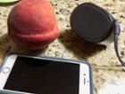 Speaker vs peach, click to load a larger version