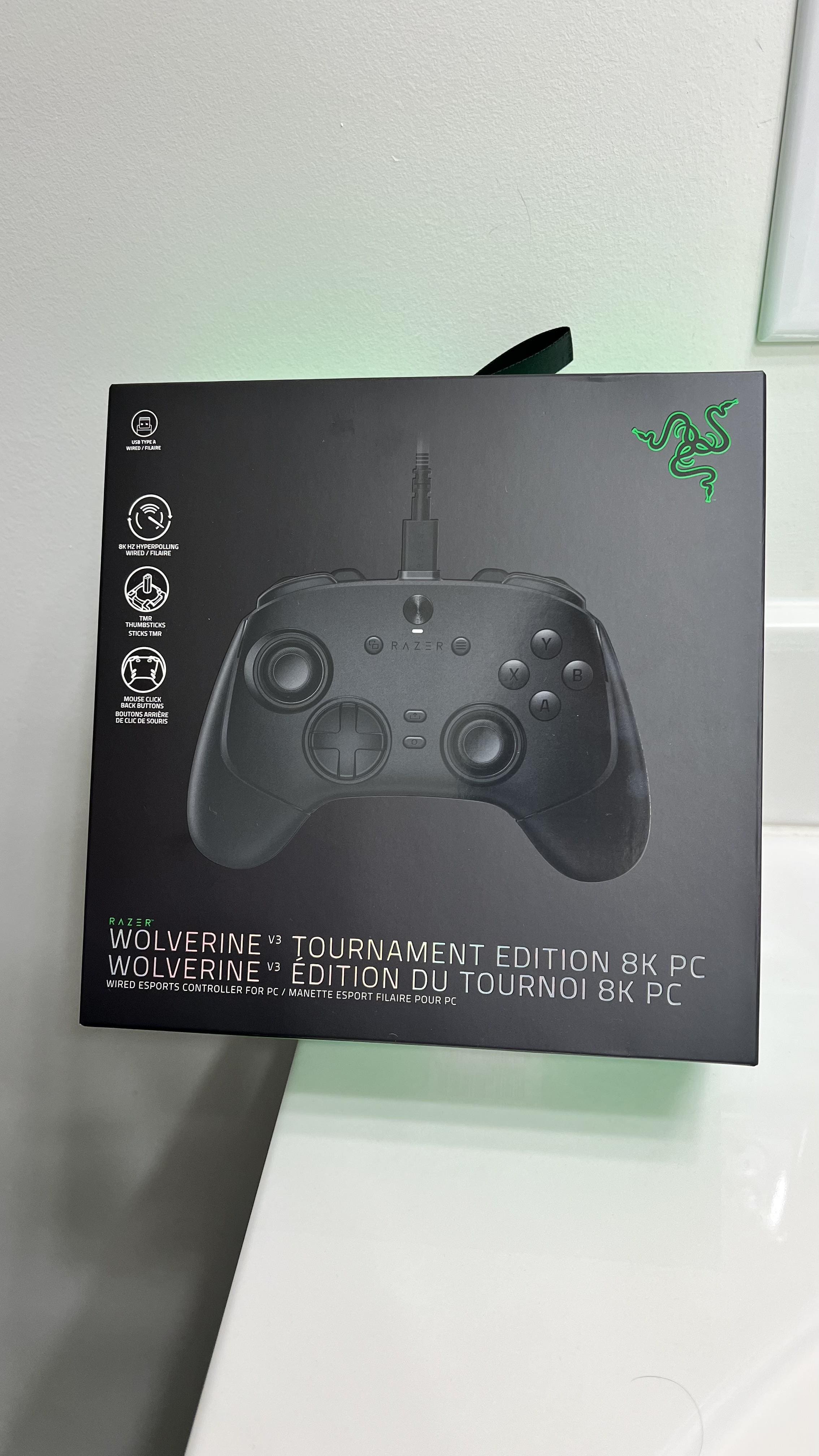 Razer Wolverine V3 Tournament Edition 8K Wired Gaming Controller