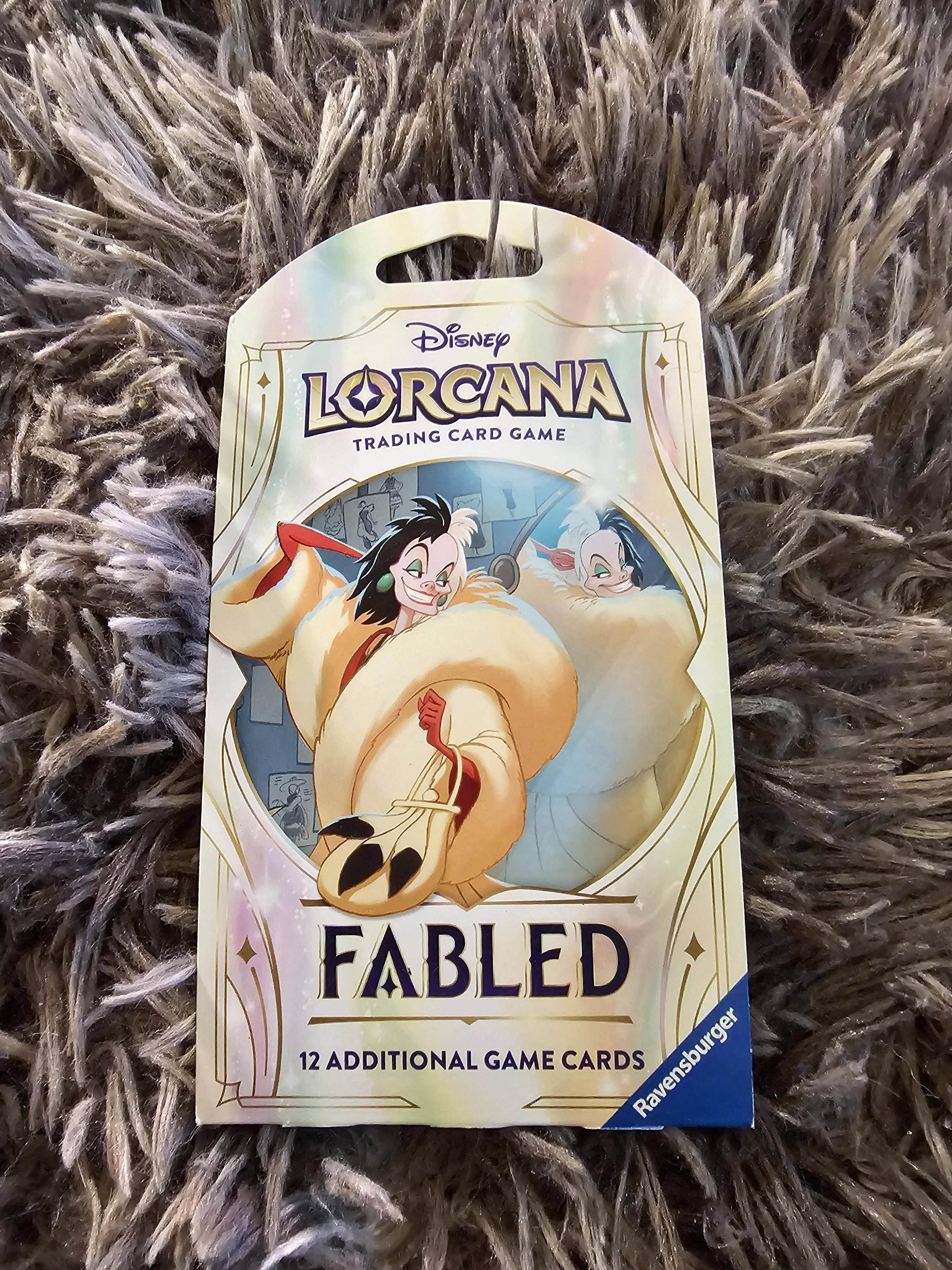Disney Lorcana Fabled Sleeved Booster Styles May Vary 11098611 - Best Buy