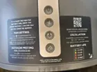 Controls on top of the fan, click to load a larger version