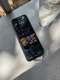Clicks Keyboard for Apple iPhone 15 Pro Max Royal Ink CK Clicks Keyboard for Apple iPhone 15 Pro Max Royal Ink CK