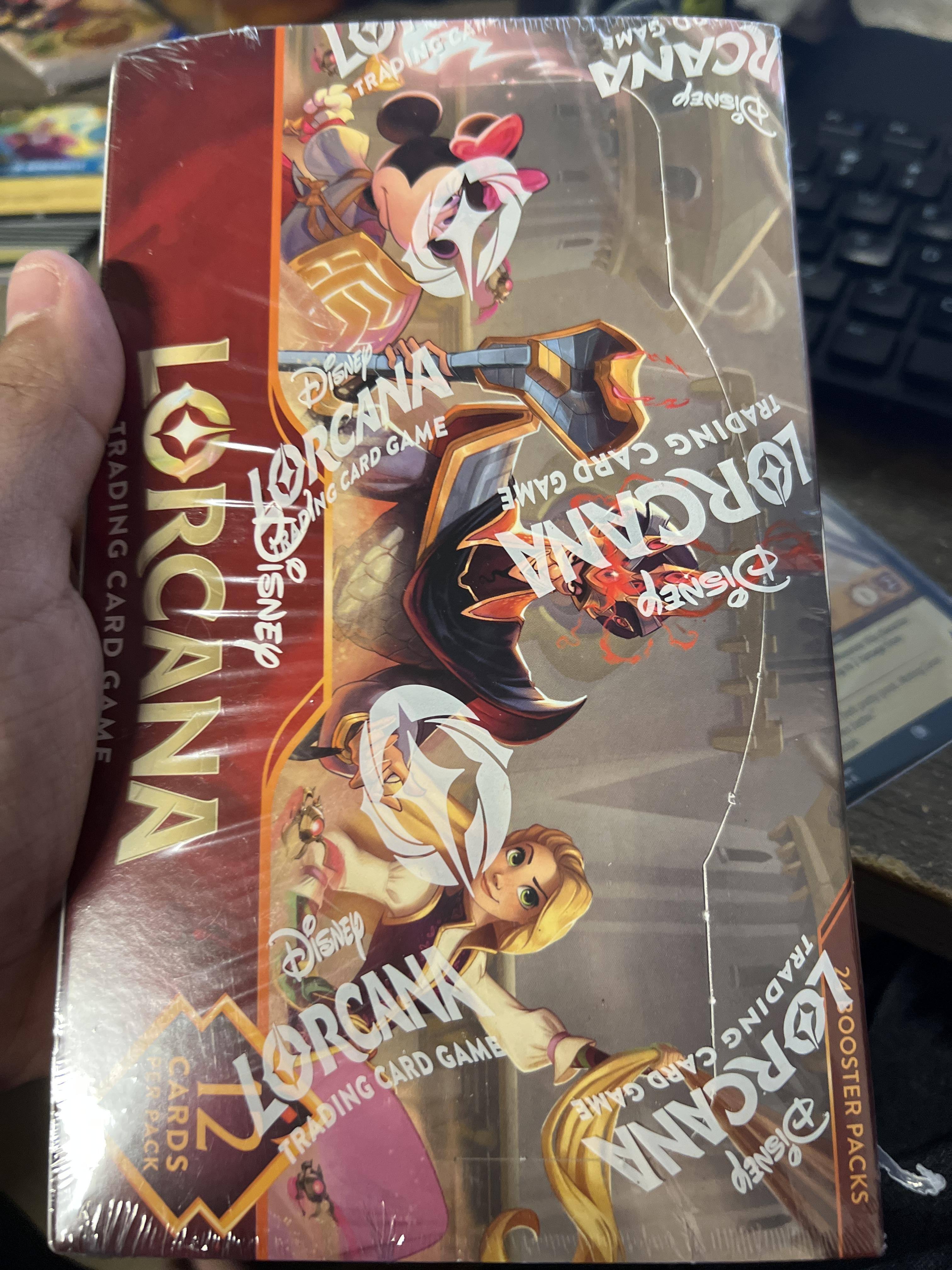 lorcana reign of jafar booster box Disney Lorcana TCG: Reign of Jafar Booster Box