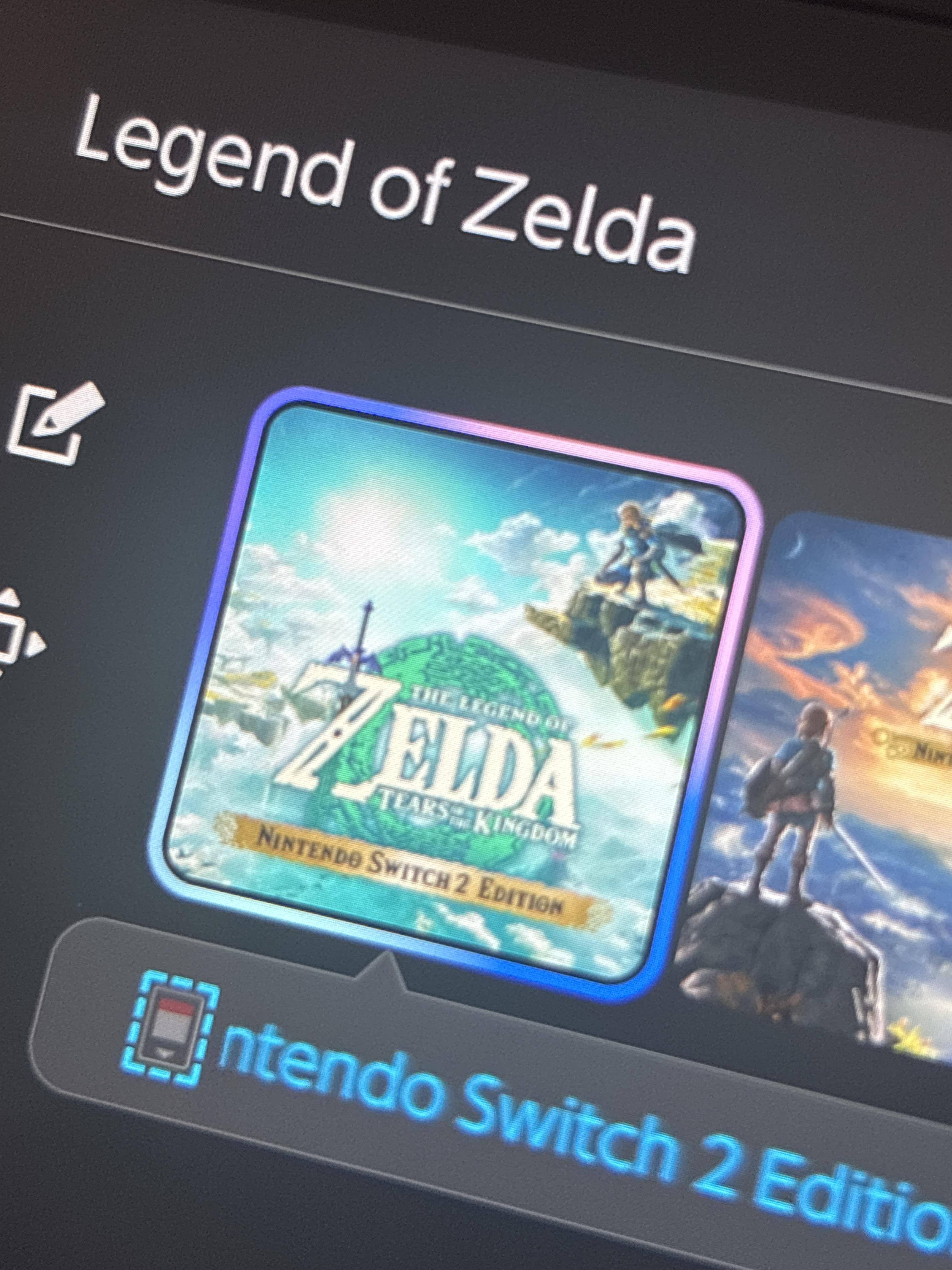 The Legend of Zelda: Tears of the Kingdom – Nintendo Switch 2