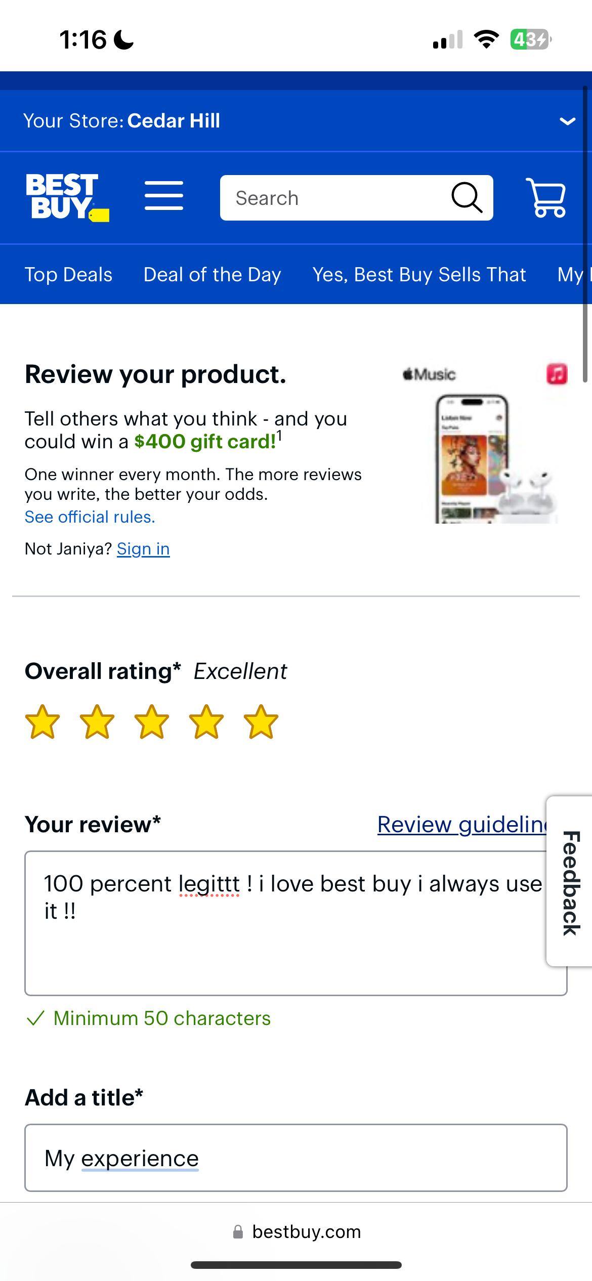 Customer provided, click to load a larger version