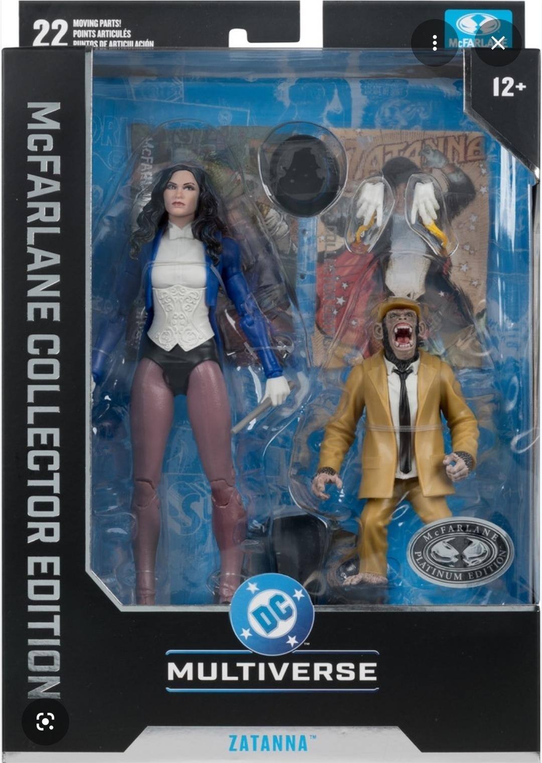DCマルチバース ザターナ プラチナム チェイス レア マクファーレントイズ McFarlane Toys DC Multiverse Zatanna (DC Classic) 7