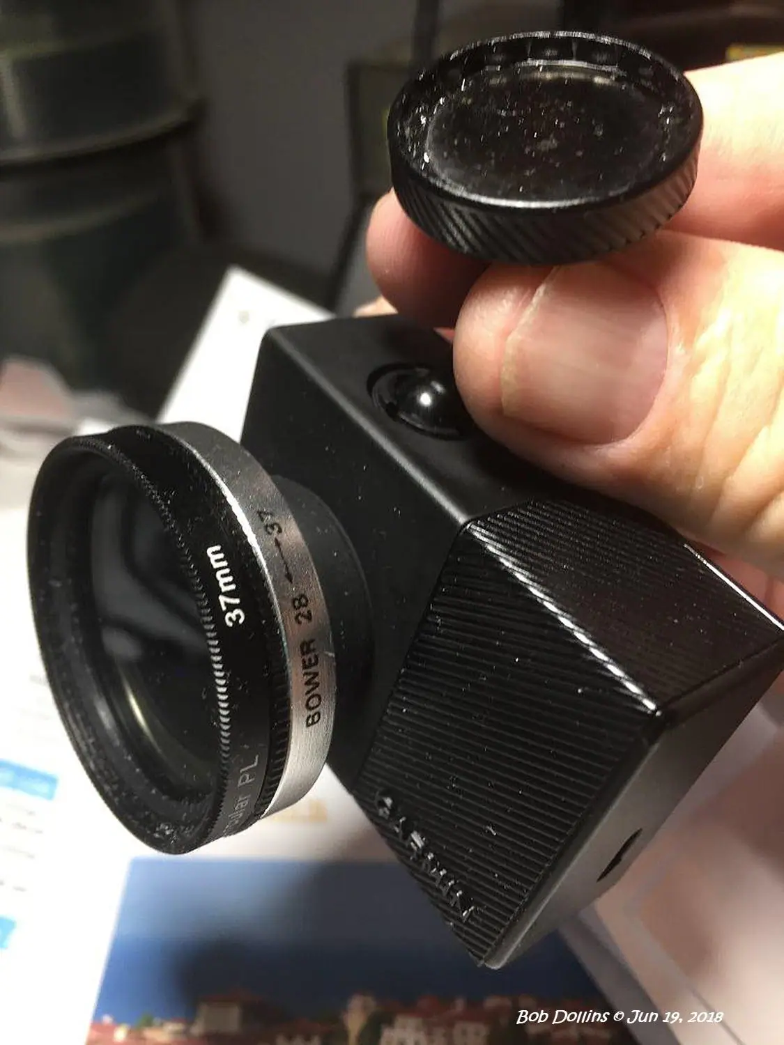 Garmin 45 with CPL Filter, click to load a larger version