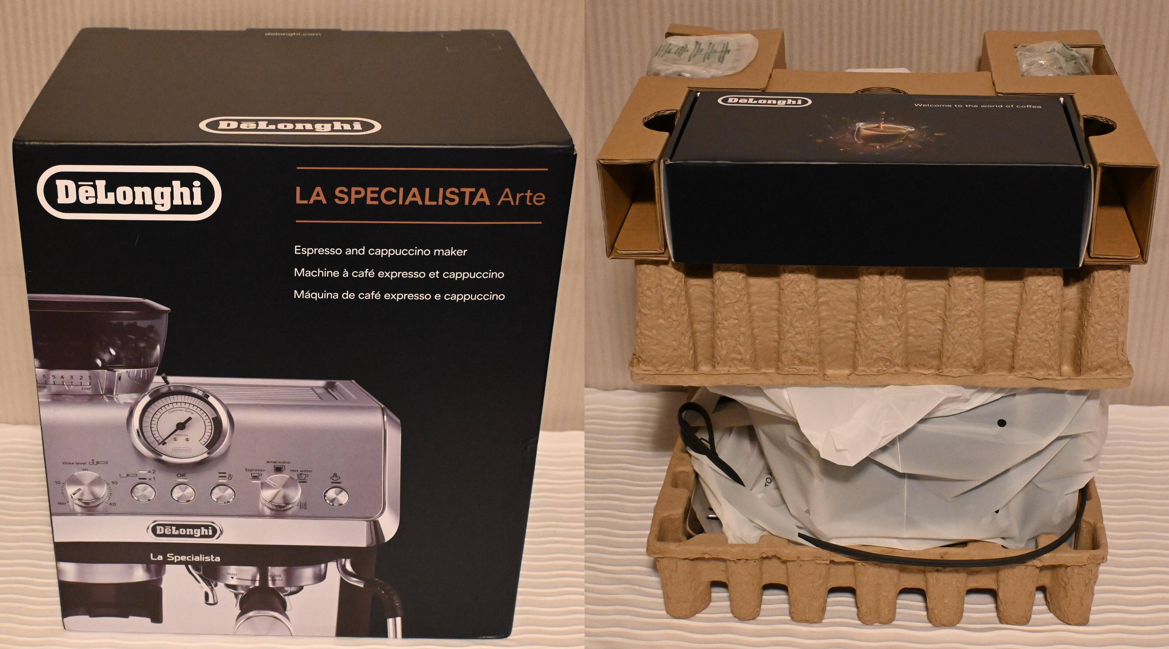 De'Longhi La Specialista Arte EC9155MB Espresso Machine Stainless