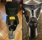 2nd battery charging/storage, thumb controls/LED indicator area, click to load a larger version