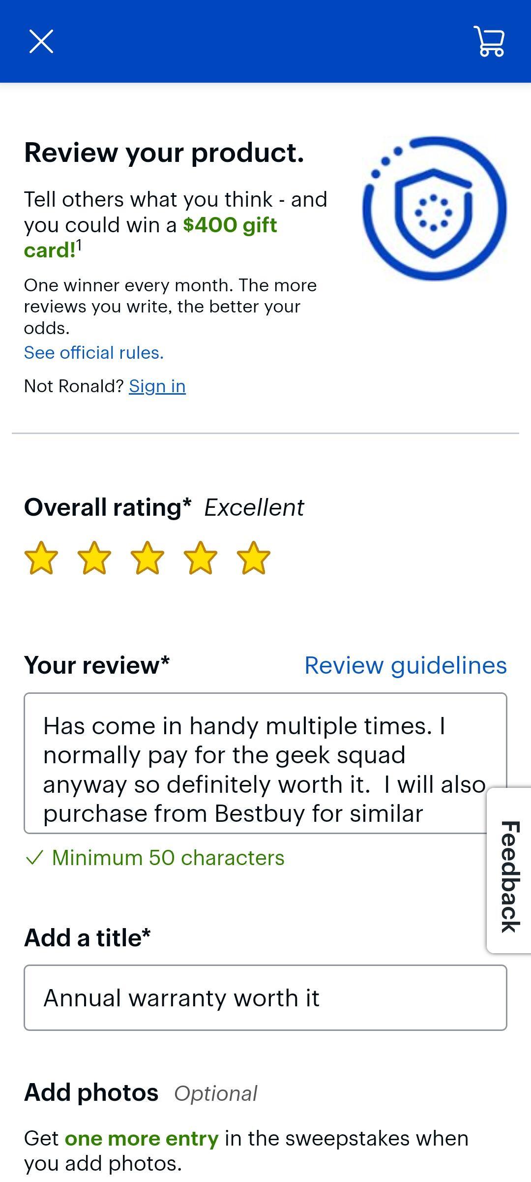 Customer provided, click to load a larger version