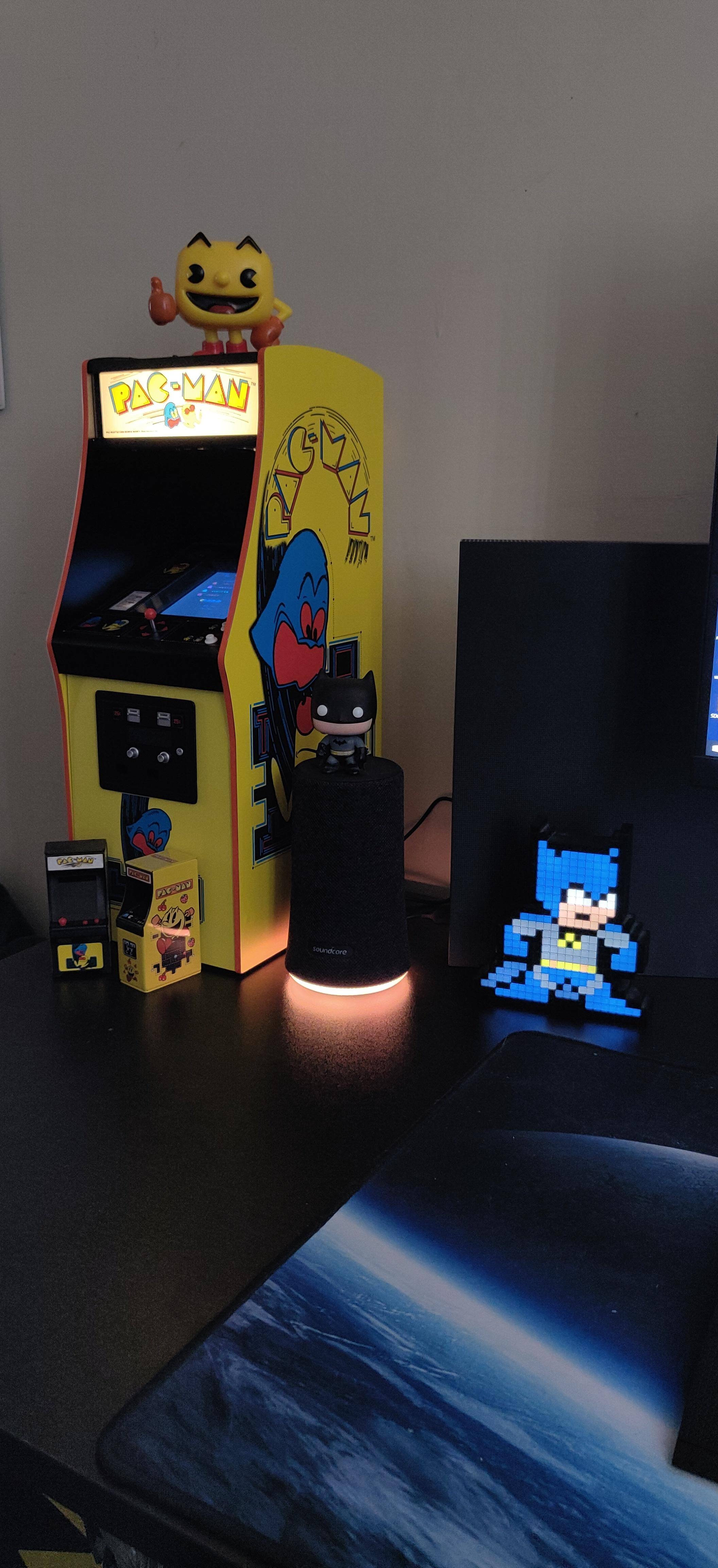 Next to the Numskull Pac-man cabinet (17") & Xbox1X for scale, click to load a larger version