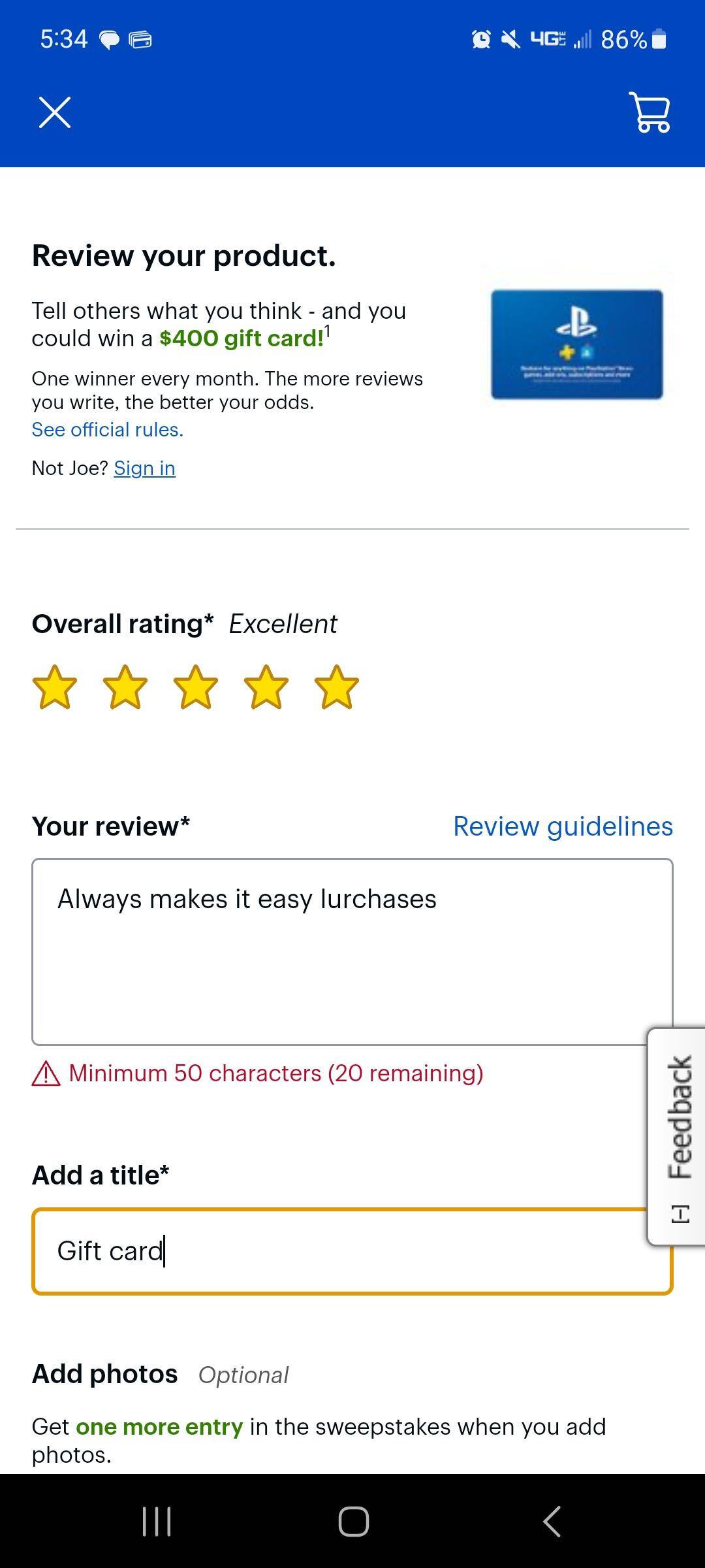 Customer provided, click to load a larger version