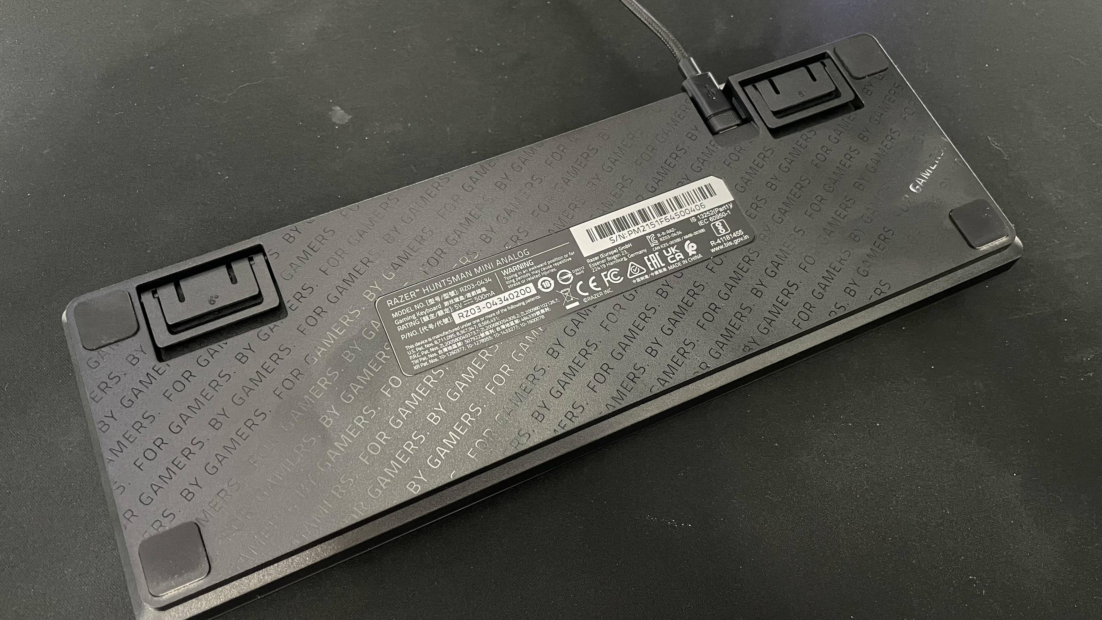 Back of the keyboard., click to load a larger version