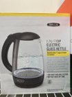 Best Buy: Insignia™ 1.7 L Electric Glass Kettle Clear/Black NS-EK17GL0